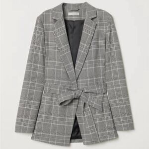 H&M Checker Blazer
